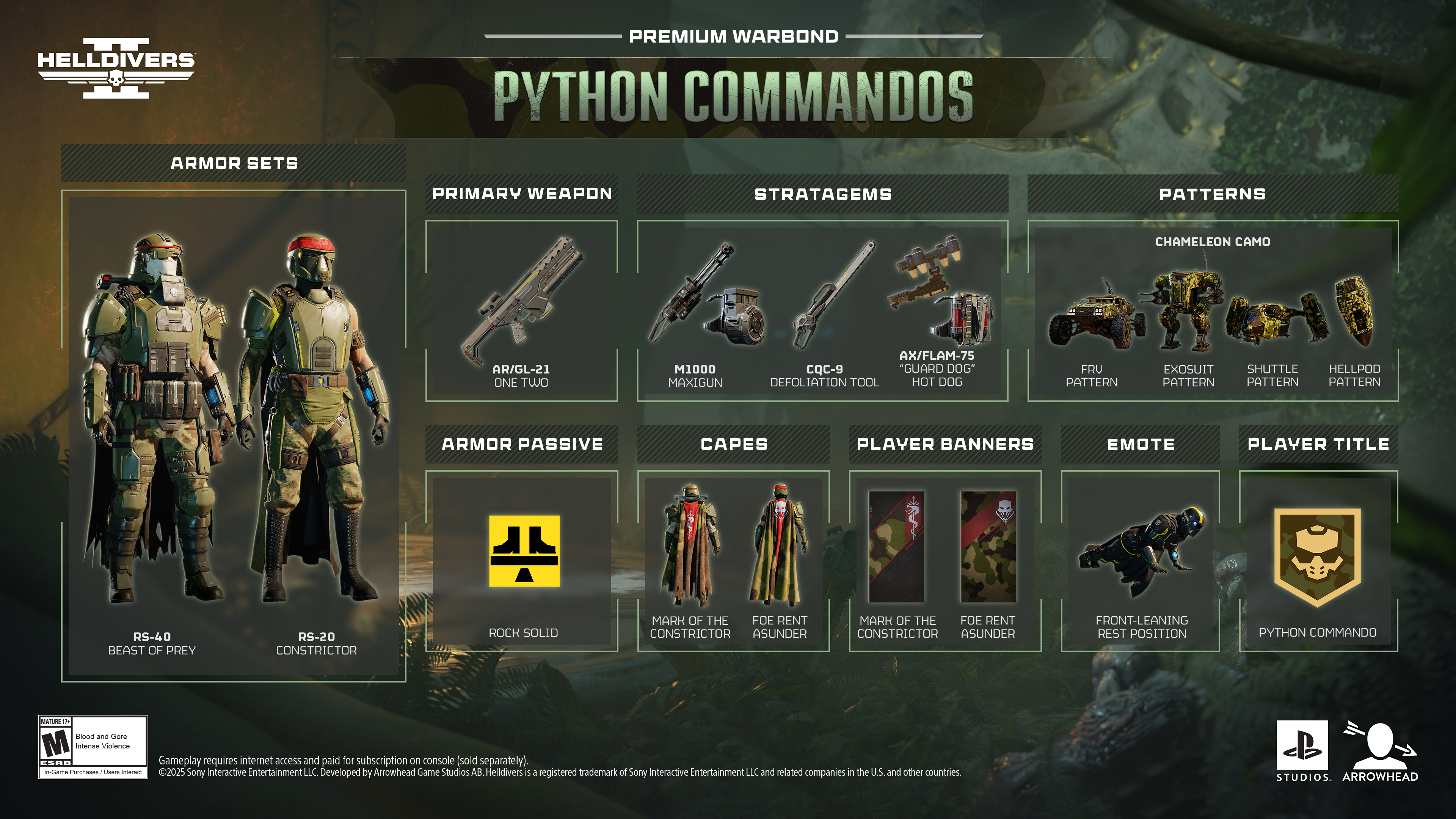 Python Commandos Premium Warbond Overview.png